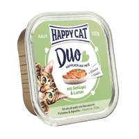 Happy Cat Duo Pástétomos Falatkák Szárnyas-Bárány – 100 g