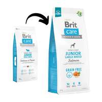  Brit Care Grain-free Junior Large Breed Salmon & Potato kutyatáp – 1 kg