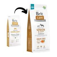  Brit Care Grain-free Senior&Light Salmon & Potato kutyatáp – 1 kg