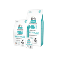 Brit Care Mini Light and Sterilised – 400 g