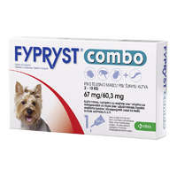  Fypryst Combo kutya 2-10 kg – 1 db