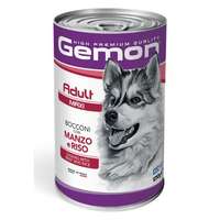  Gemon Dog Adult Maxi konzerv Marha – 12×1250 g