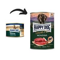 Happy Dog Montana Pur Lóhúsos konzerv – 200 g