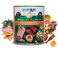  Happy&Fit Superior 100% Monoprotein – Friss vaddisznóhús sárgarépával és burgonyával – 400 g