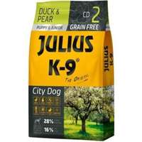  Julius-K9 GF City Dog Puppy & Junior Duck & Pear – 340 g