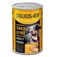  JULIUS K-9 konzerv kutya 1240 g Pulyka-rizs (Turkey&Rice)