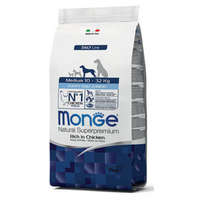 Monge Medium Puppy and Junior Csirkés Kutyatáp – 15 kg