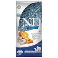  N&D Dog Ocean tőkehal sütőtök&narancs adult medium/maxi – 2,5 kg