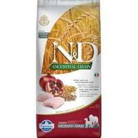  N&D Dog Ancestral Grain csirke, tönköly, zab&gránátalma senior medium&maxi 12 kg