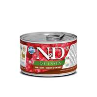  N&D Dog Quinoa konzerv szarvas&kókusz adult mini 140 g