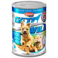  Panzi GetWild Dog Junior Beef & Apple konzerv – 12×415 g