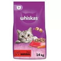 Whiskas száraz macskatáp Marha – 1,4 kg