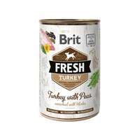Brit Fresh Pulyka Borsóval konzerv – 6×400 g