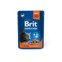 Brit Premium Cat Pouches Salmon for Sterilised – 100 g