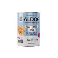 Aldog Wet Puppy-Junior Pork konzerv – 400 g