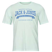 Jack &amp; Jones Jack & Jones Rövid ujjú pólók JJELOGO TEE SS O-NECK 2 COL SS24 SN Kék EU M