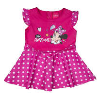 Asti Fodros ujjú kislány nyári ruha Minnie egér mintával