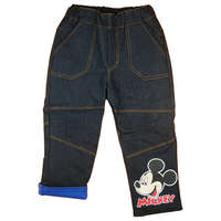 Asti Disney Mickey bélelt baba| gyerek farmernadrág (méret:74-122)