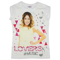 Asti Disney Violetta csipkés ujjú felső