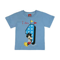 Asti Disney Mickey szülinapos kisfiú póló 1 éves