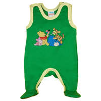 Asti Belül bolyhos ujjatlan rugdalózó Micimackó mintával