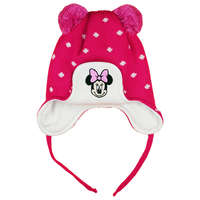 Asti Disney Minnie pöttyös| kötött| bélelt| bojtos sapka