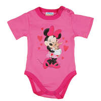 Asti Disney Minnie szíves nyuszis rövid ujjú baba body