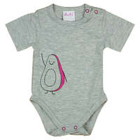 Asti Mini&Me rövid ujjú baba body Avokádó mintával