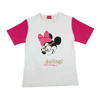 Asti Rövid ujjú lány póló Minnie egér mintával