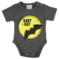 Asti Rövid ujjú baba body "Baby Bat" felirattal