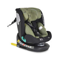 Cangaroo Cangaroo Quill I-Size 360°-ban forgatható ISOFIX gyermekülés, SPS oldalvédelemmel (40-150 cm) - Zöld