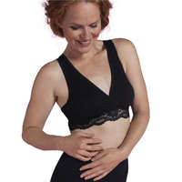 Carriwell Carriwell Csipkés szoptatós melltartó (M méret) - Fekete