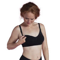 Carriwell Carriwell Seamless szoptatós melltartó (XL méret) - Fekete