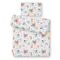 BabyLion BabyLion Prémium 2 részes ágyneműszett (75x100) - Sárkány és lovag