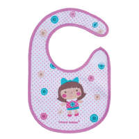 Canpol Babies Canpol Babies Toys tépőzáras pamut előke - Rózsaszín