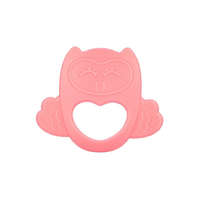 Canpol Babies Canpol Babies Szilikonos bagoly rágóka - Rózsaszín