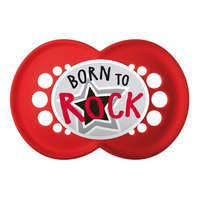 MAM MAM Original Rock&#039;n&#039;Roll szilikon cumi 16h+ - Piros - Born to rock