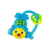BABY MIX Gyermek zenélő csörgő Baby Mix majmocska kék