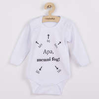 NEW BABY Body nyomtatással New Baby Apa, menni fog!
