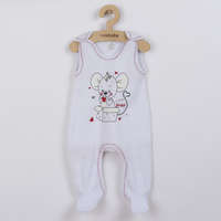 NEW BABY Baba rugdalózó New Baby Mouse fehér