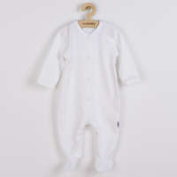 NEW BABY Baba pamut kezeslábas New Baby Practical fehér fiú