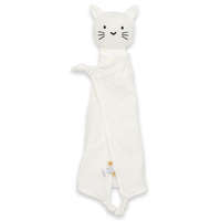 NEW BABY Muszlin szundikendő New Baby Cat white