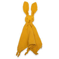 NEW BABY Muszlin szundikendő New Baby Rabbit mustard