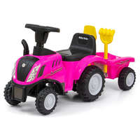 MILLY MALLY Bébitaxi NEW HOLLAND T7 TRAKTOR Milly Mally rózsaszín