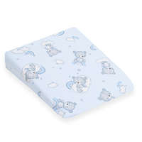 NEW BABY Baba párna huzat- ék alakú New Baby BASIC fehér 30x37 cm bear blue