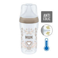 NUK Baba cumisüveg NUK Perfect Match Temperature Control 260 ml barna