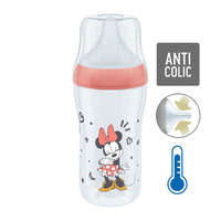 NUK Baba cumisüveg NUK Perfect Match MICKEY Temperature Control 260 ml red