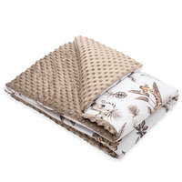 NEW BABY Gyermek pléd Minky New Baby Safari 80x100 cm