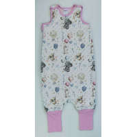 Frutti Ruha Kft. Ujjatlan Minky tipegő hálózsák Elefántos mintával 2 TOG 68-as méret