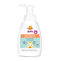 Alveola Kft. JimJams Baby Babafürdető és koszmó elleni samponhab 3in1 - 250ml